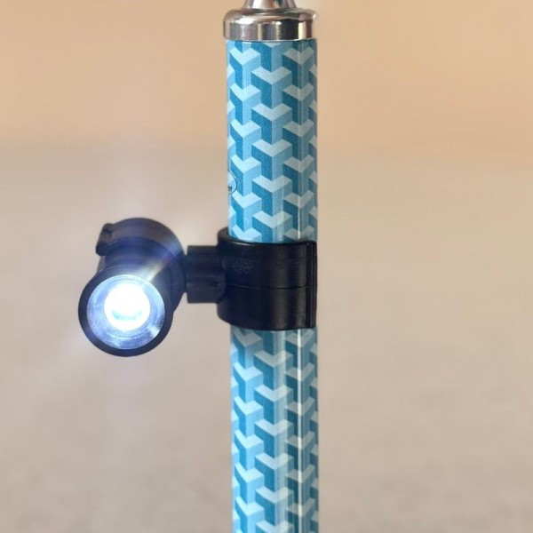 Lampe LED pour cannes de marche