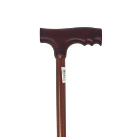 Canne réglable bronze avec poignée ergonomique assortie