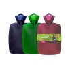 Bouillotte à eau 1,8L rainurée transparente colorée