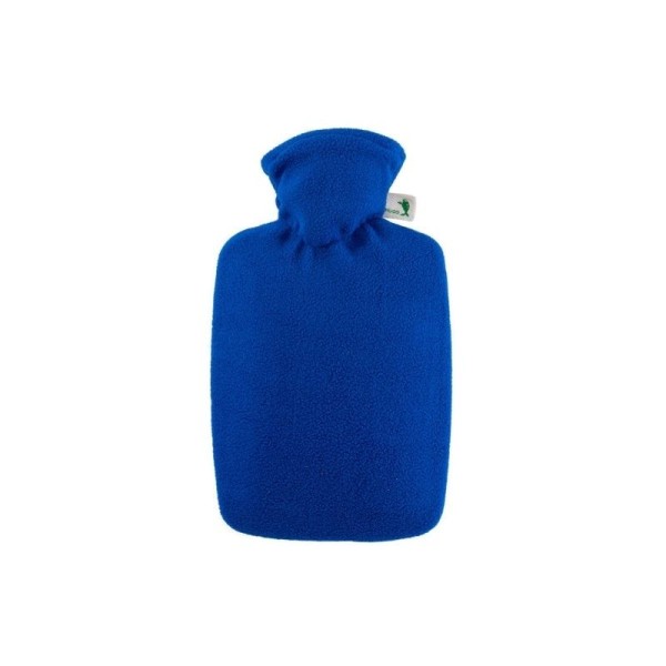 Bouillotte à eau 1,8L housse polaire douce et chaude