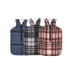 Bouillotte à eau 1,8L housse flanelle écossaise