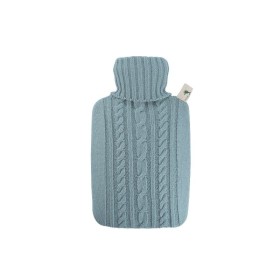 Bouillotte 1,8L housse tricot torsadé douce