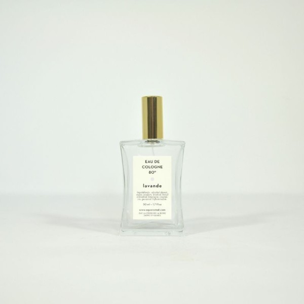 Eau de Cologne 50 ml vaporisateur - Fabrication française Dordogne
