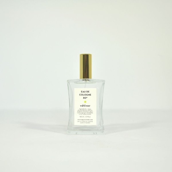Eau de Cologne 50 ml vaporisateur - Fabrication française Dordogne