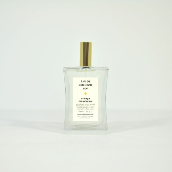 Eau de Cologne 100 ml vaporisateur - Senteurs classiques & fraîches