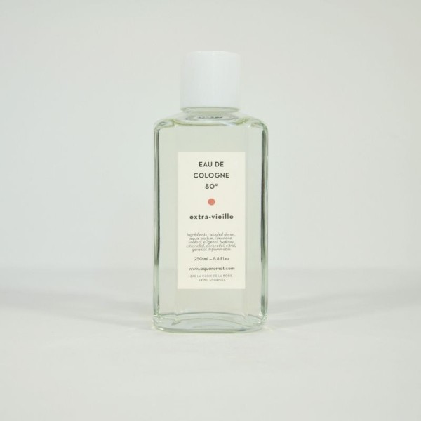 Eau de Cologne 250 ml flacon - Grand format fabrication française