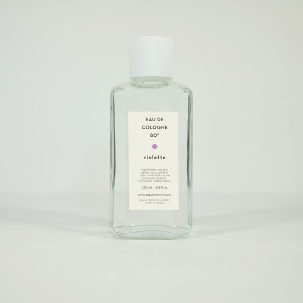 Eau de Cologne 250 ml flacon - Grand format fabrication française