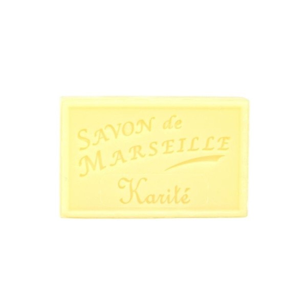 Savon de Marseille naturel 125 g - Karité & fabrication française