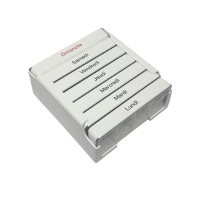 Pilulier semainier avec cases modulables
