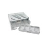 Pilulier semainier avec cases modulables